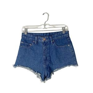 BDG Distressed Boho Preppy Casual Raw Hem Summer Denim Jean Shorts Size 5/6